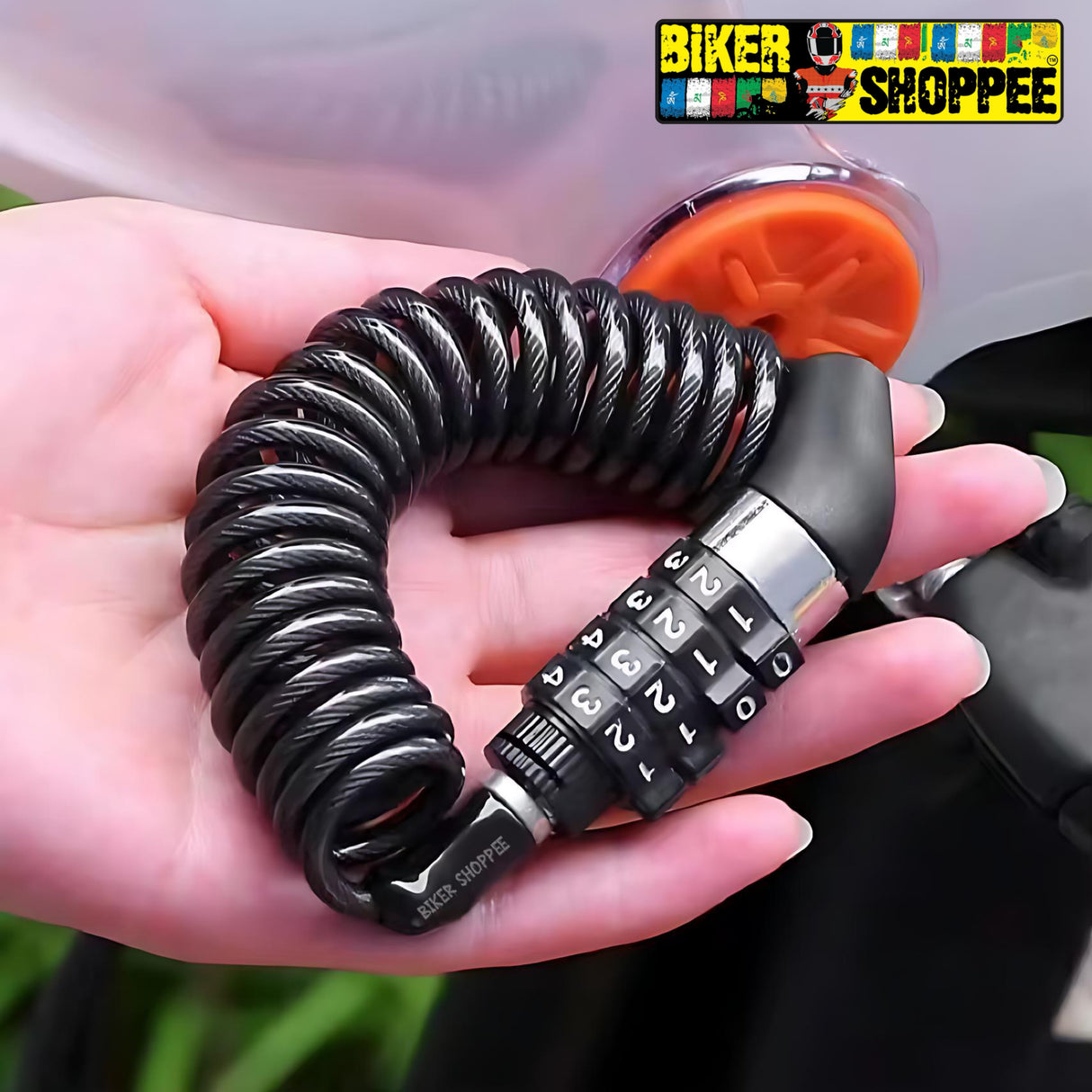 4 DIGIT PASSWORD CABLE LOCK