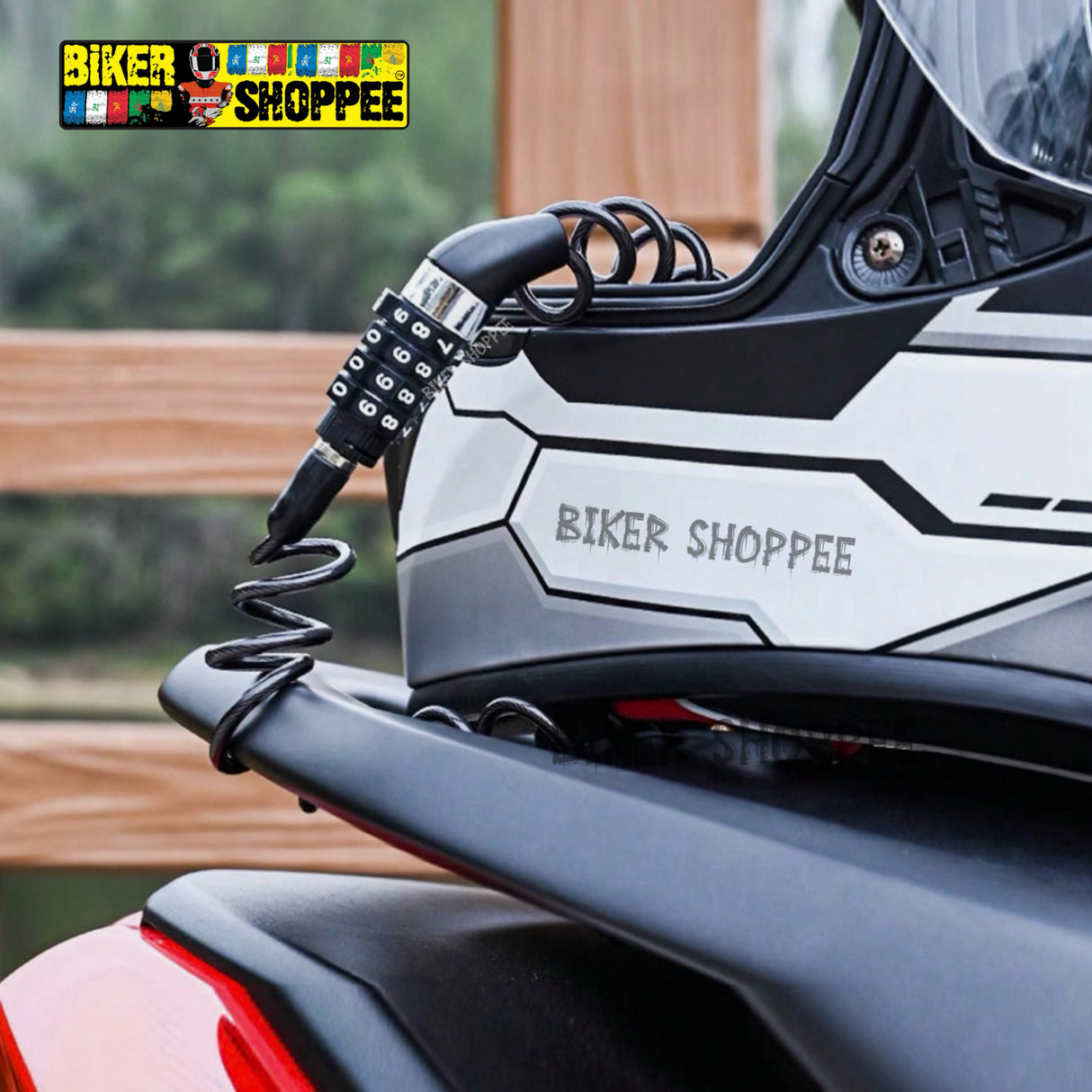 4 DIGIT PASSWORD CABLE LOCK