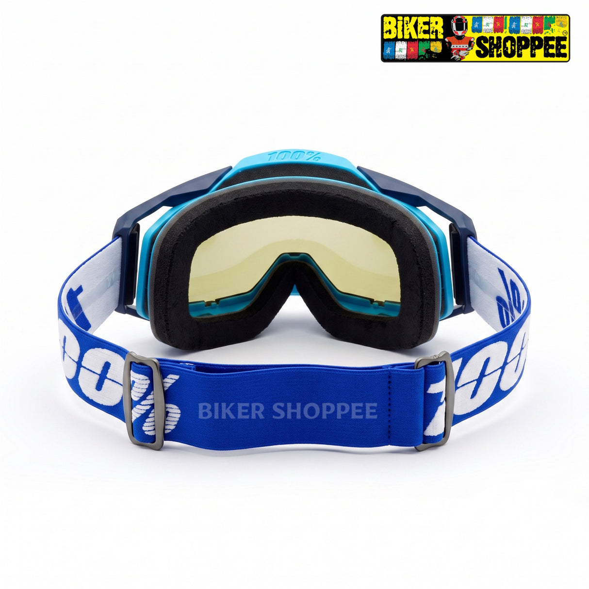 100% ARMEGA MX GOGGLE – HIPER GOLD MIRROR LENS | BIKER SHOPPEE