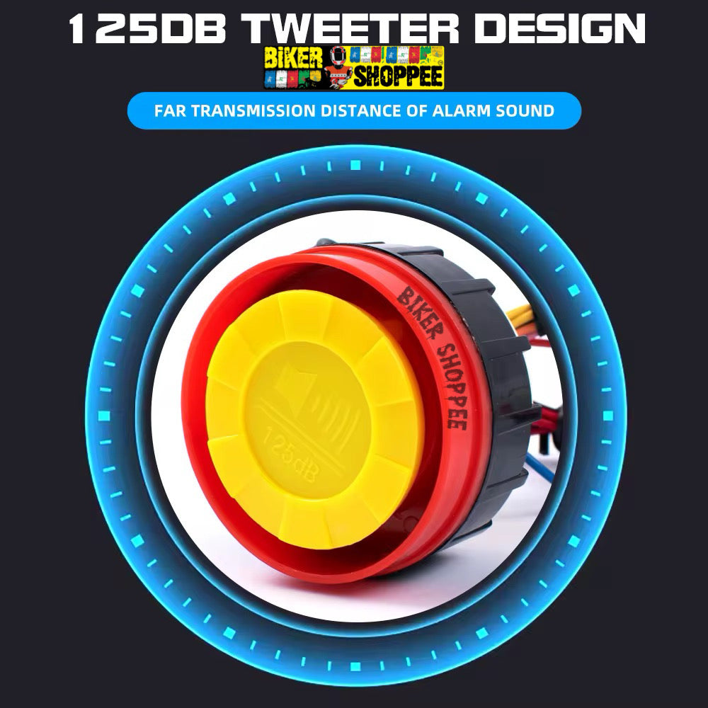 NON TALKING ALARM CENTER LOCKING FOR MOTORCYCLE