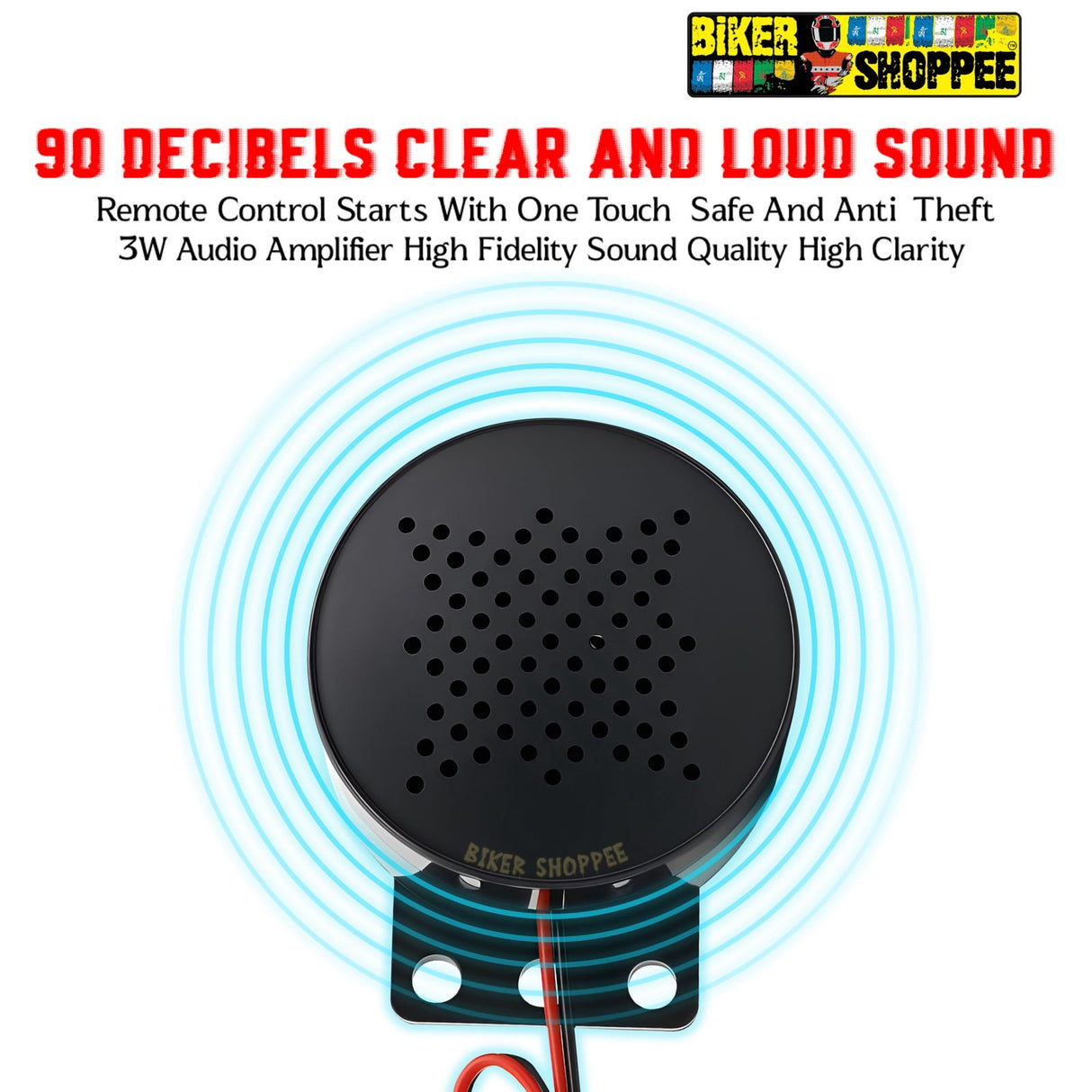 TALKING ALARM CENTER LOCKING FOR MOTORCYCLE