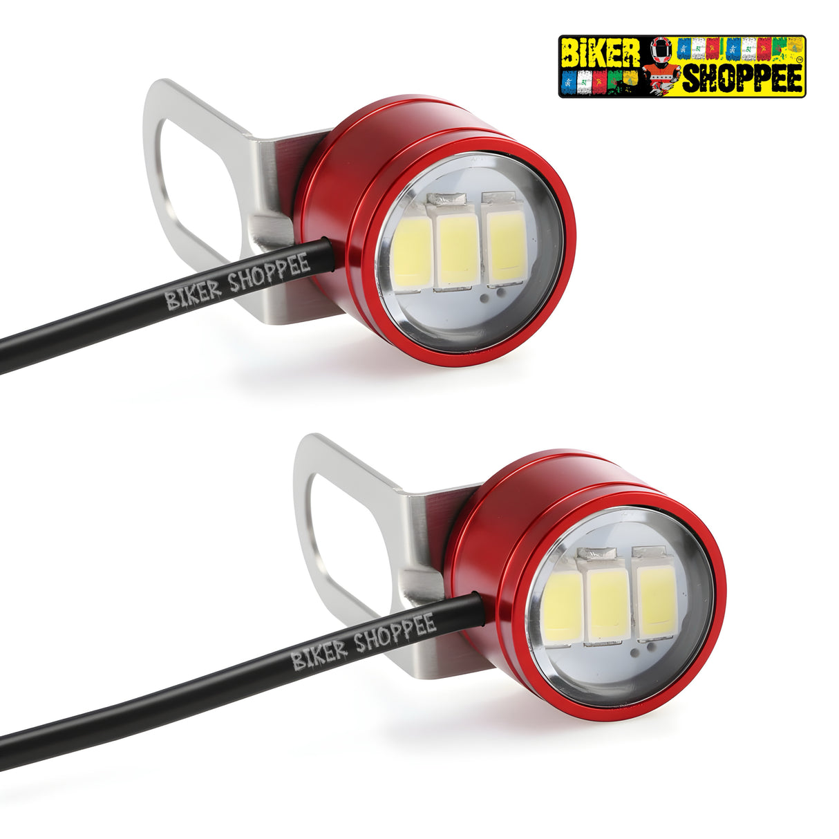 3 LED BLINKER RED-RED