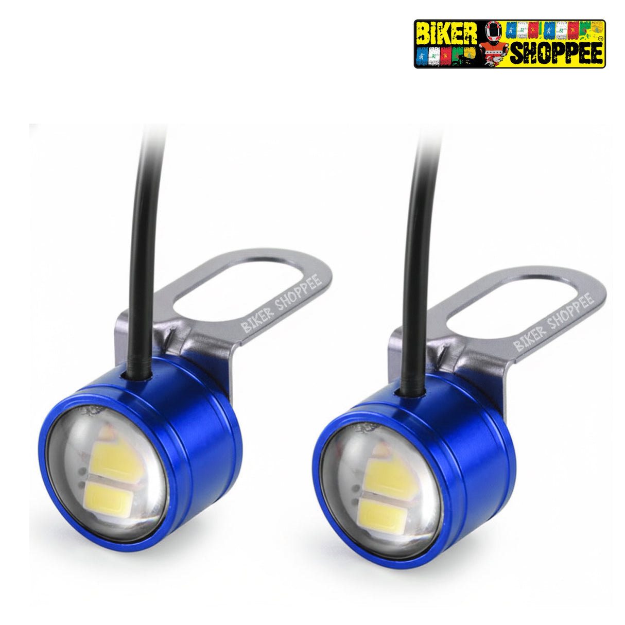 3 LED BLINKER BLUE-BLUE