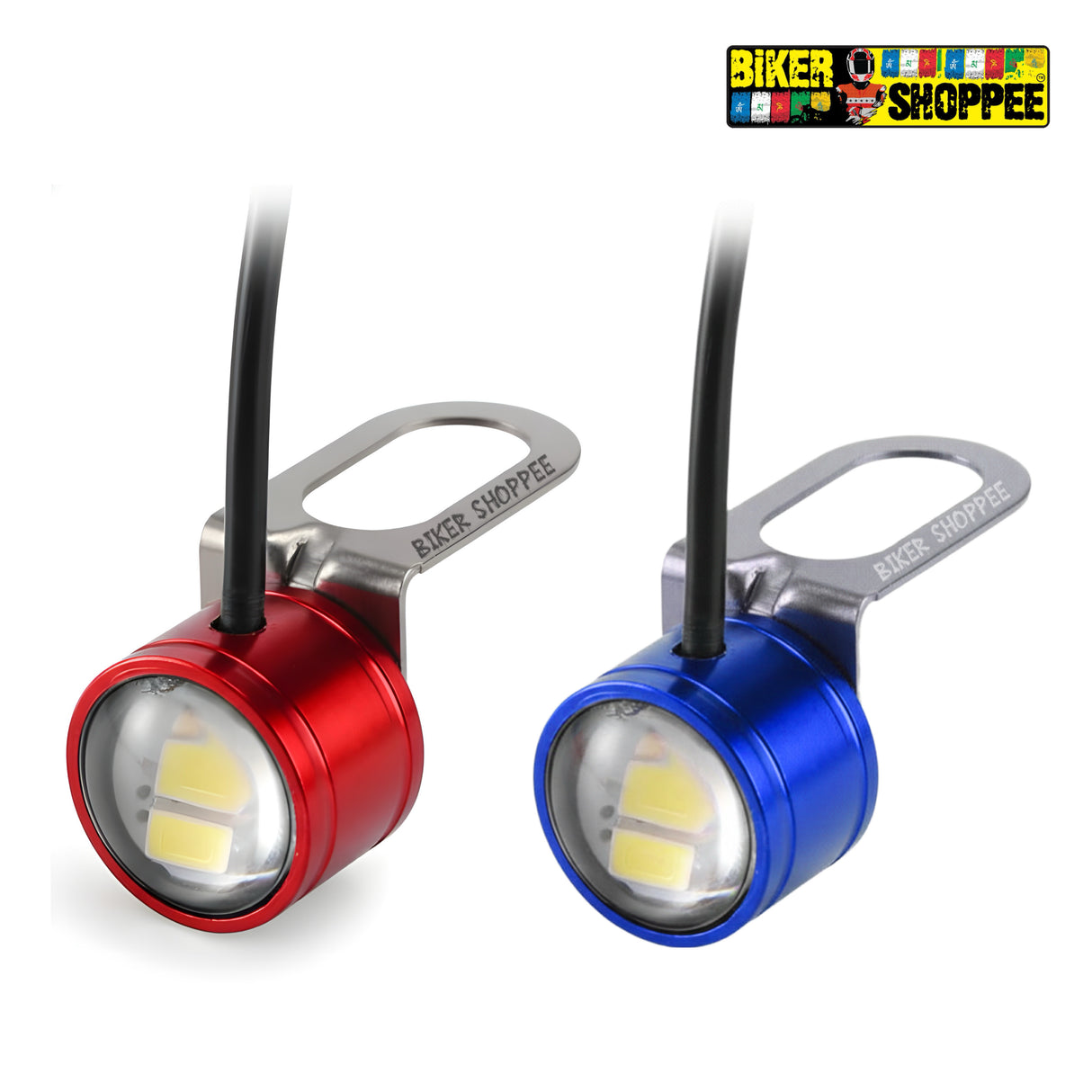 3 LED BLINKER RED-BLUE