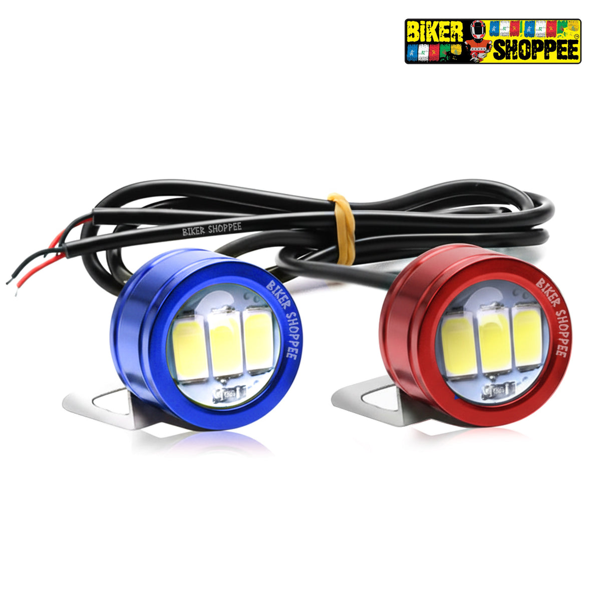 3 LED BLINKER RED-BLUE