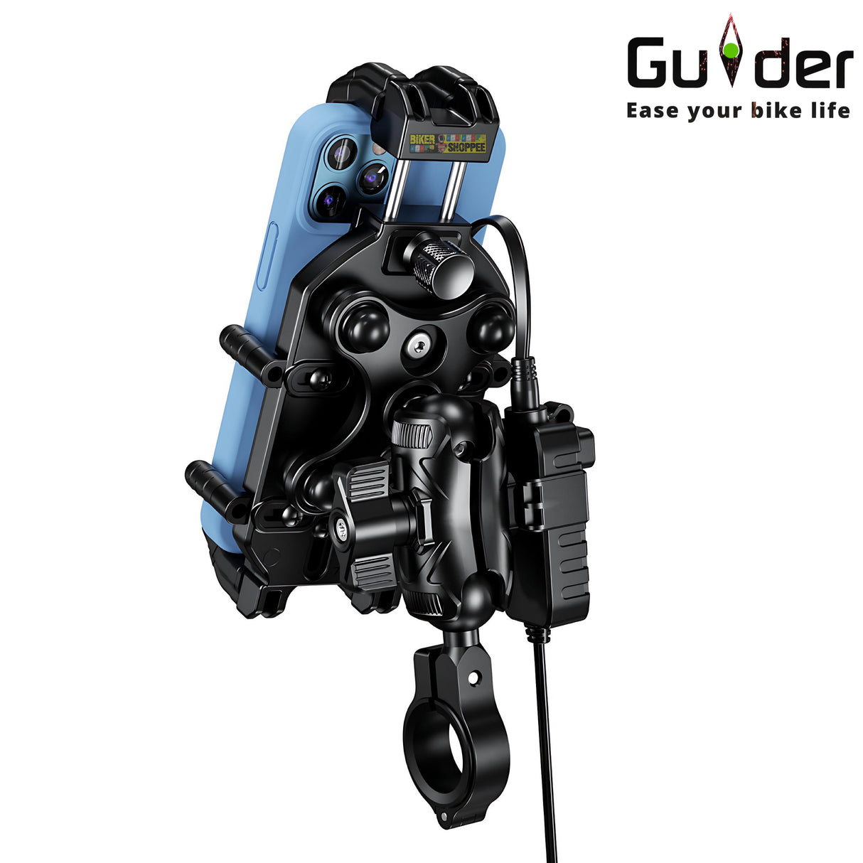 GUiDER SHOCKPROOF WIRELESS CHARGER PHONE HOLDER M26 A1