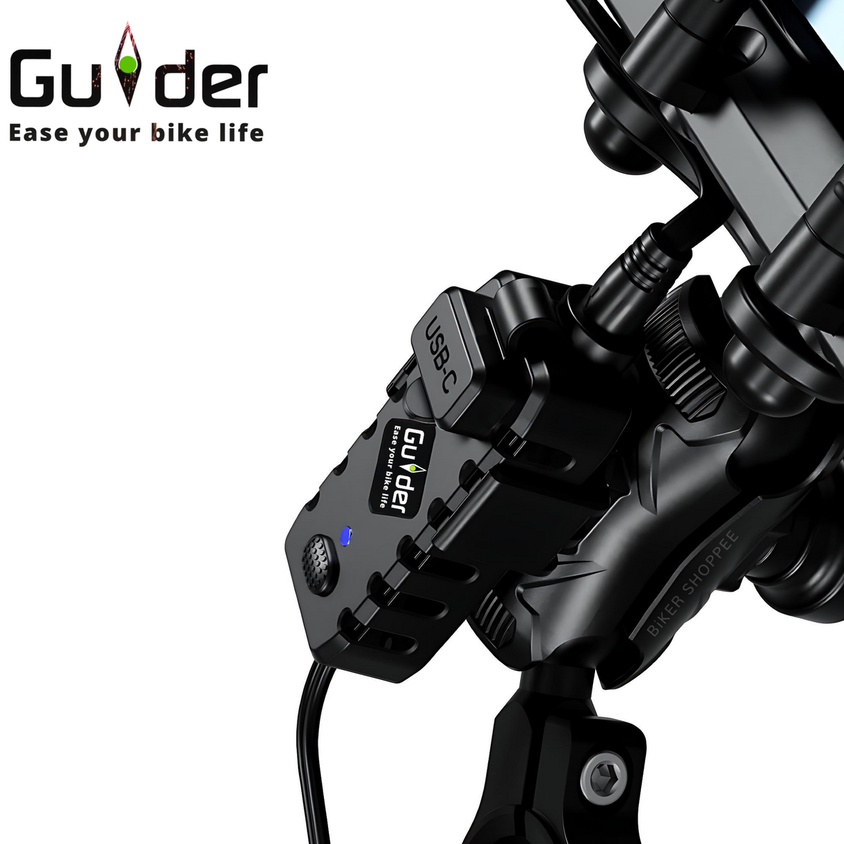 GUiDER SHOCKPROOF WIRELESS CHARGER PHONE HOLDER M26 A1