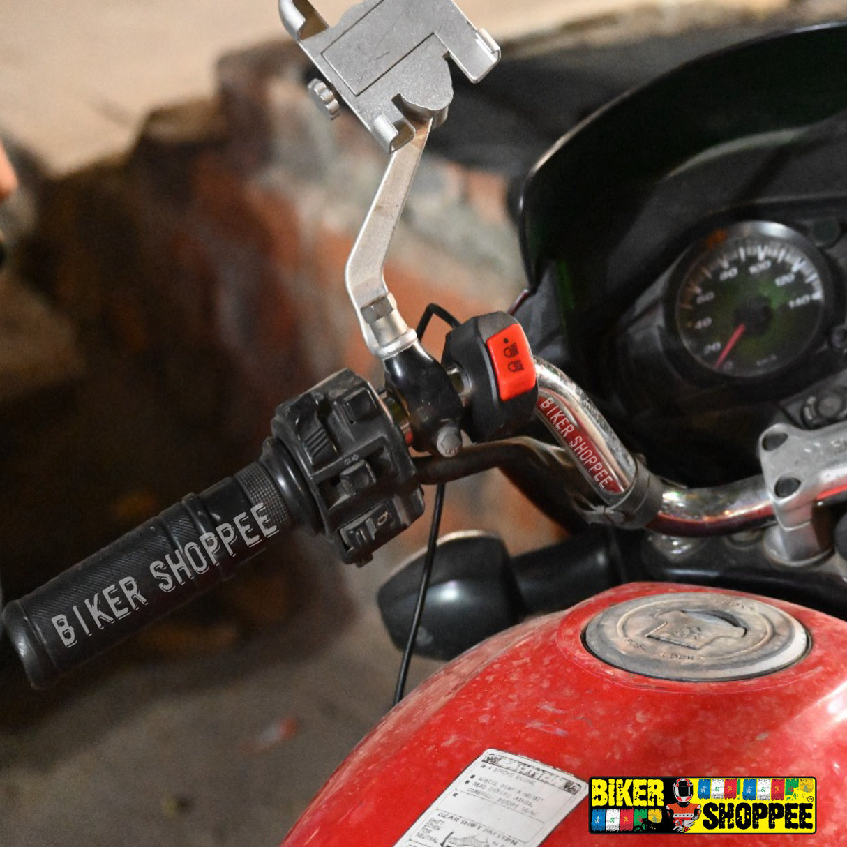 DOUBLE FLASH SWITCH FOR MOTORCYCLE