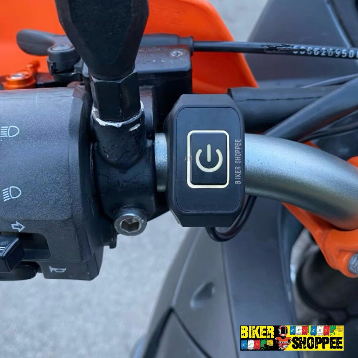 SUKU NEW LIGHT PUSH SWITCH FOR MOTORCYCLE