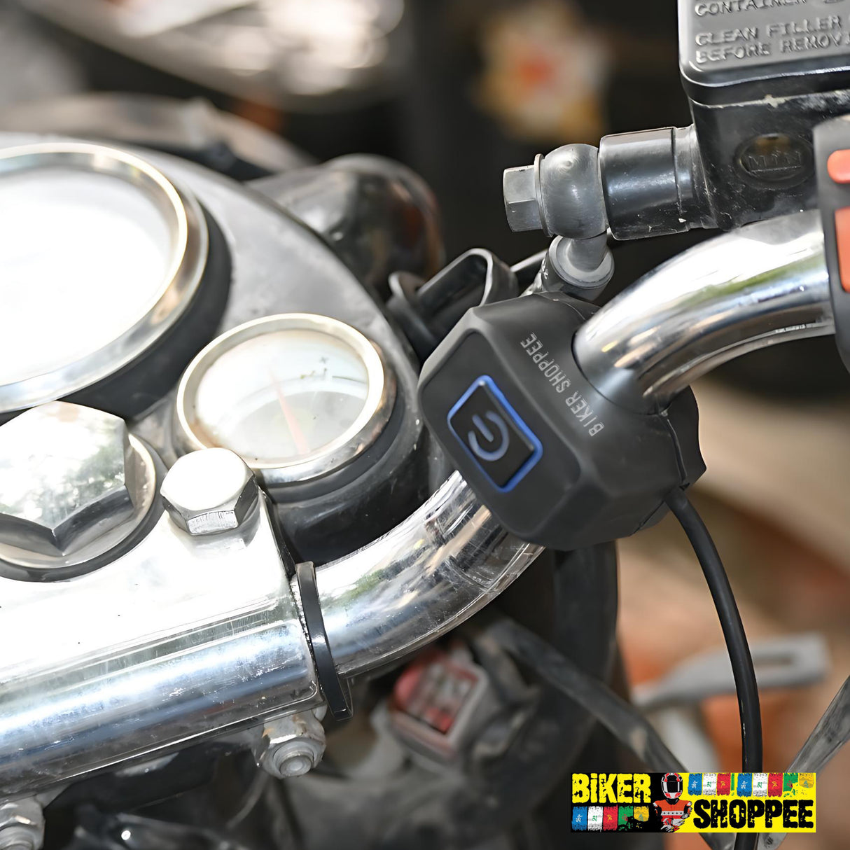 SUKU NEW LIGHT PUSH SWITCH FOR MOTORCYCLE