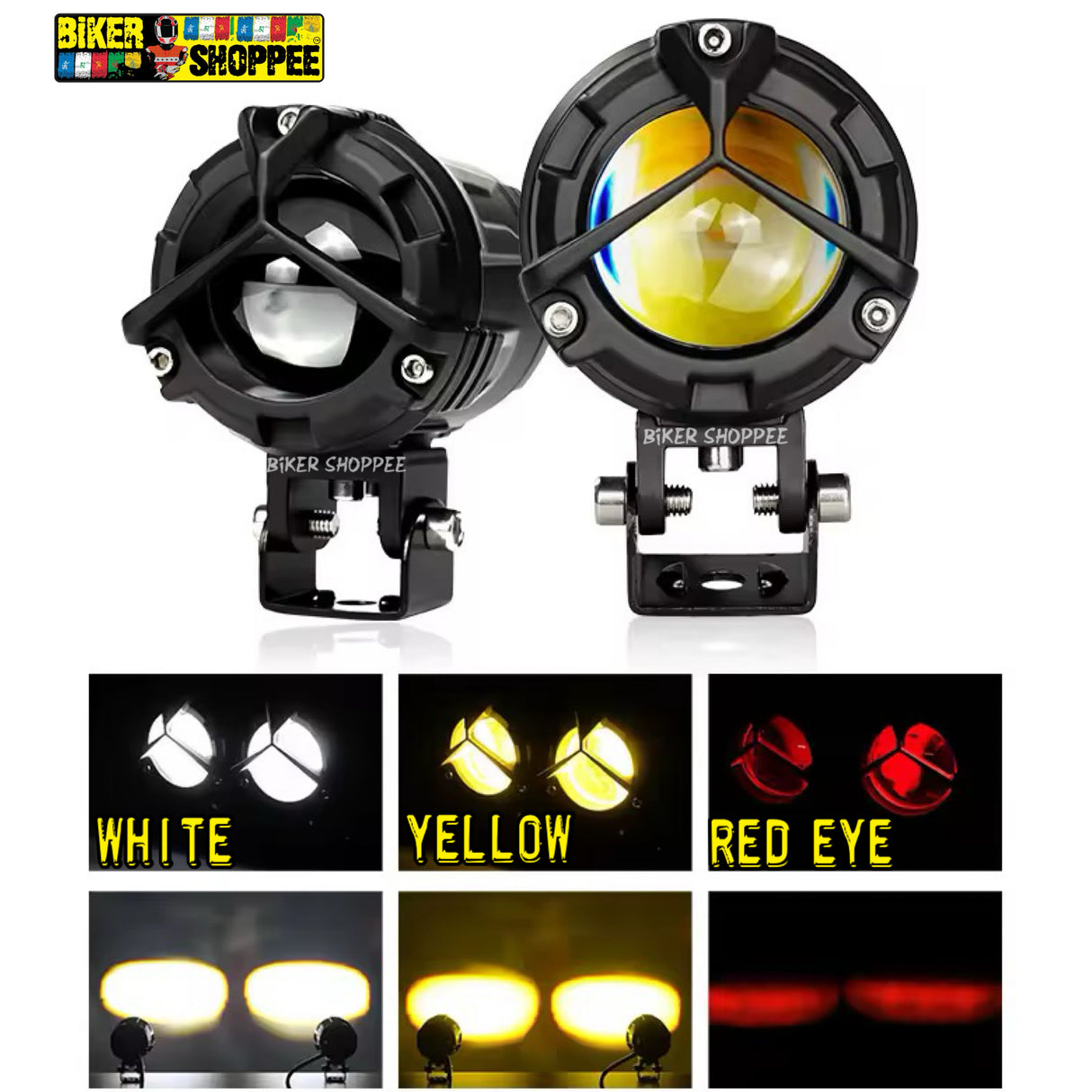 LIU HJG Y MONO LENS DEVIL LED FOG LIGHT