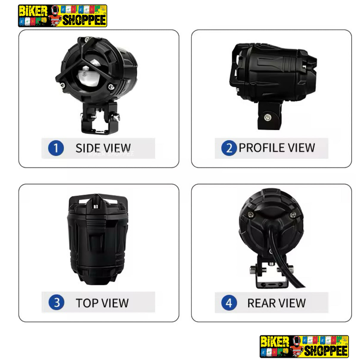 LIU HJG Y MONO LENS DEVIL LED FOG LIGHT