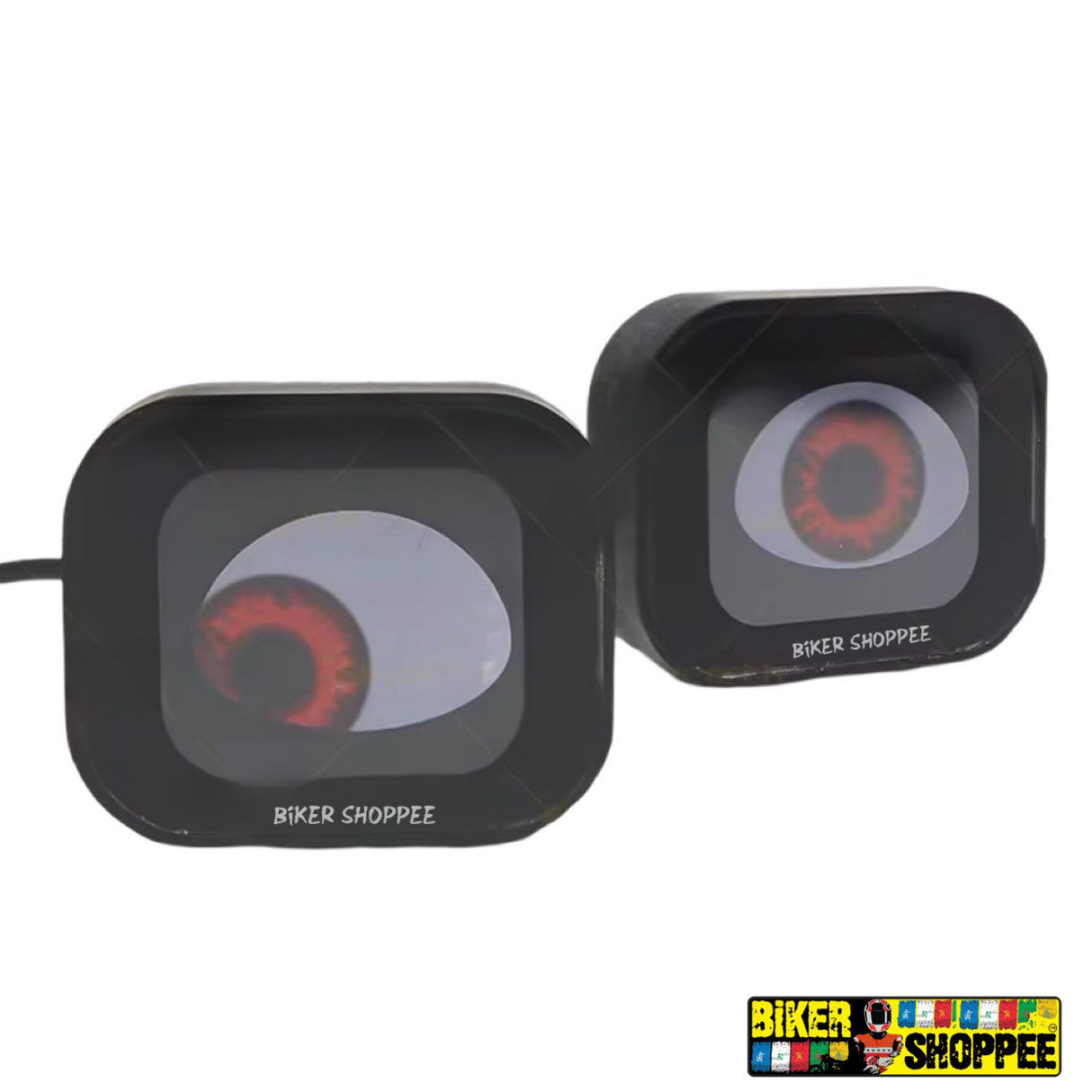 ANIMINATED BIKE DEVIL EYE LIGHT (2 PCS)