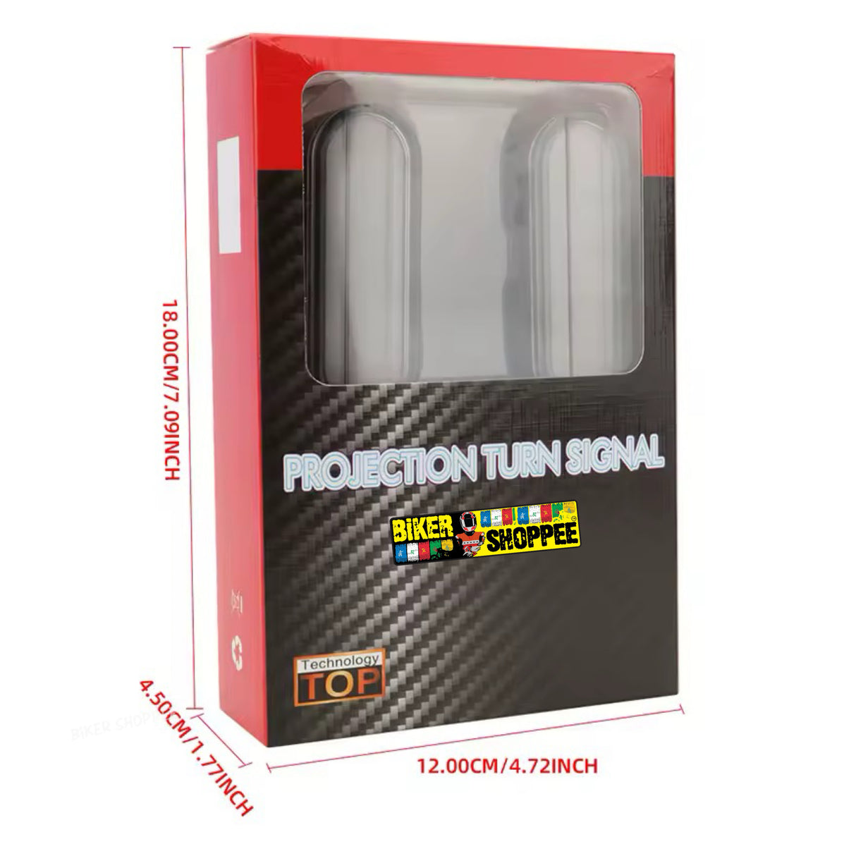 SHADOW INDICATOR FOR MOTORCYCLE ( RGB / AMBER INDICATOR / PROJECTION )