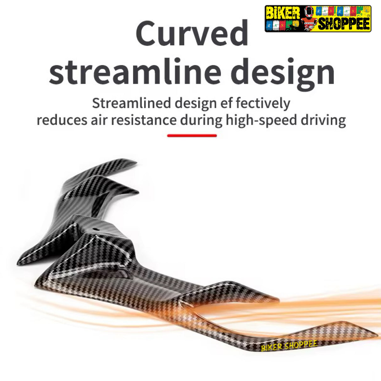 BIKER SHOPPEE CARBON WINGLET FOR R15V3