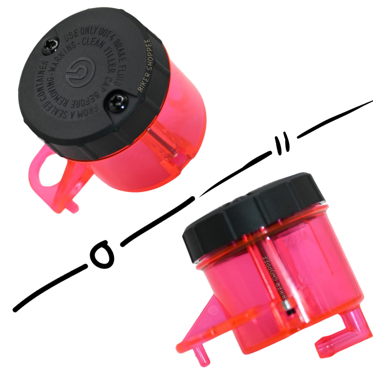 BREMBO BRAKE OIL FLUID RESERVOIR TANK RED