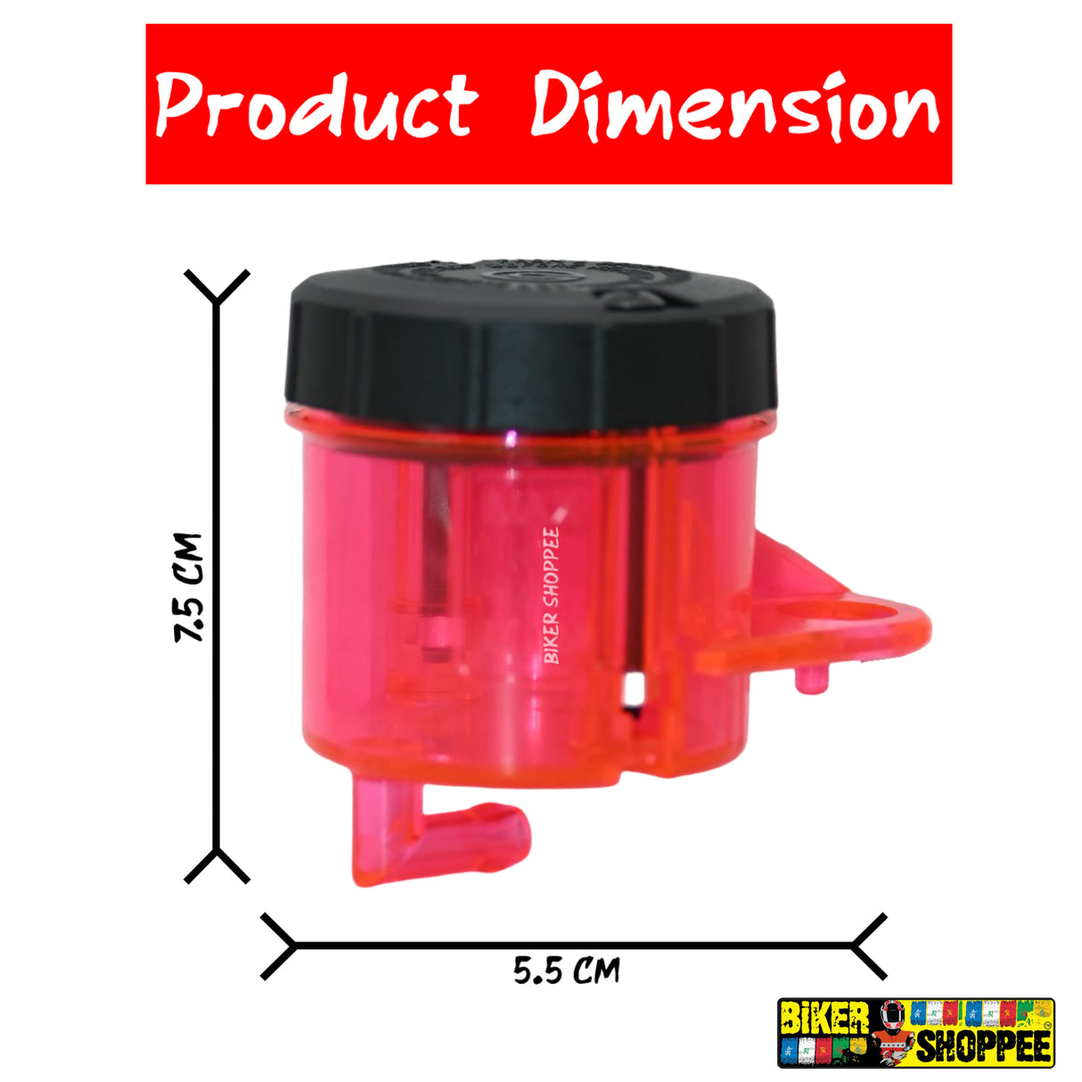 BREMBO BRAKE OIL FLUID RESERVOIR TANK RED