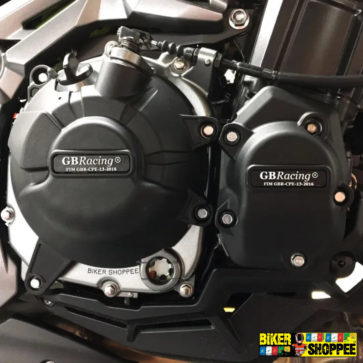 GB RACING KAWASAKI Z900 SECONDARY ENGINE COVER SET 2017-2025