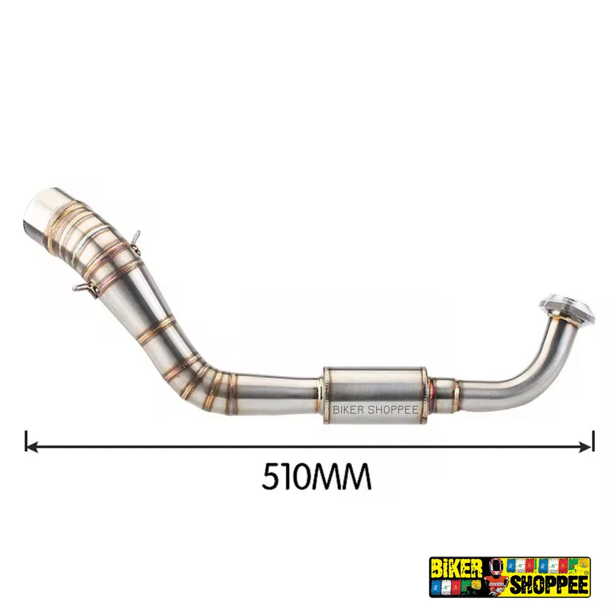 AEROX 155 EXHAUST BEND PIPE