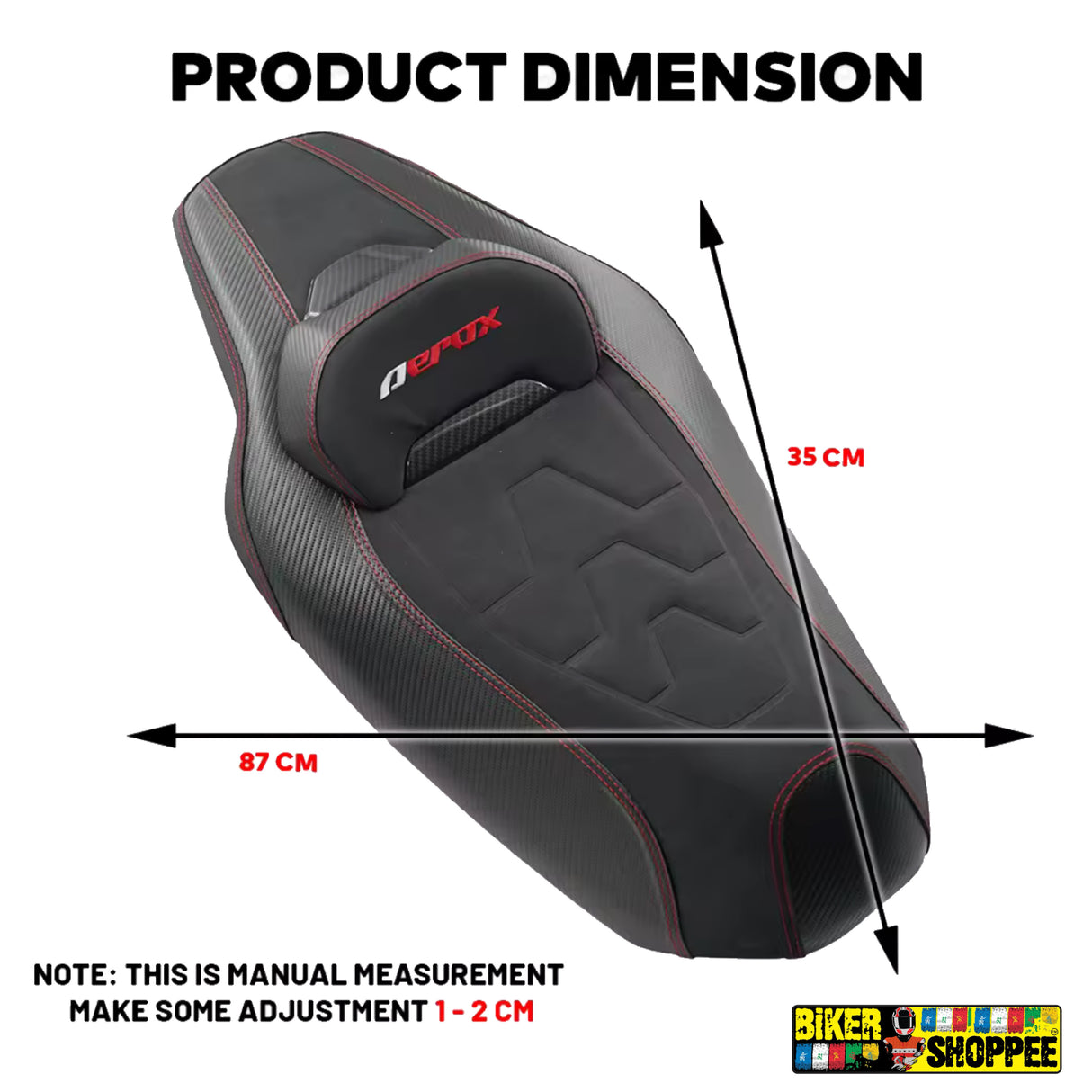 AEROX 155 V2 CAMEL BACK SEAT
