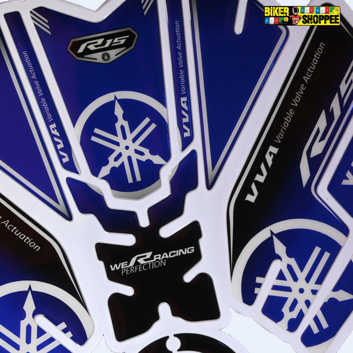 R15V4 FULL TANK PAD FULL COMBO STICKER