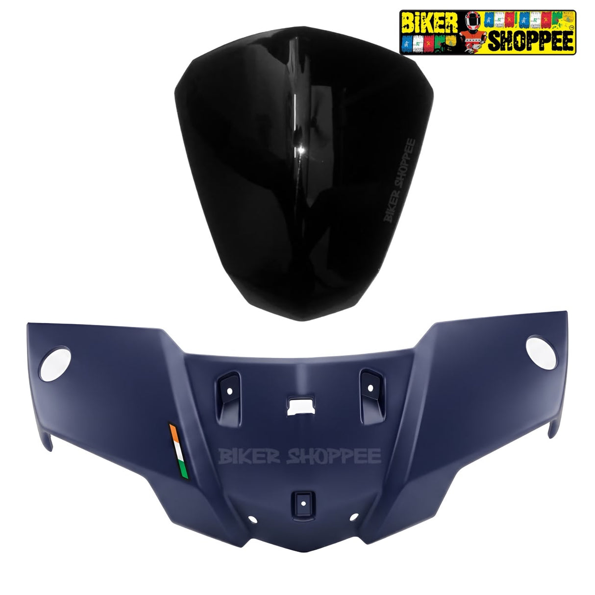 TVS NTORQ 125 OUR BODY KIT XT NEON BLUE EDITION | BIKER SHOPPEE