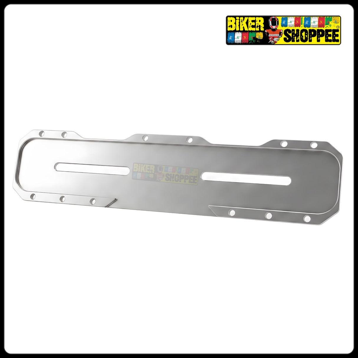 UNIVERSAL CNC MOTORCYCLE NUMBER PLATE FRAME SILVER FRONT AND REAR | BIKER SHOPPEE