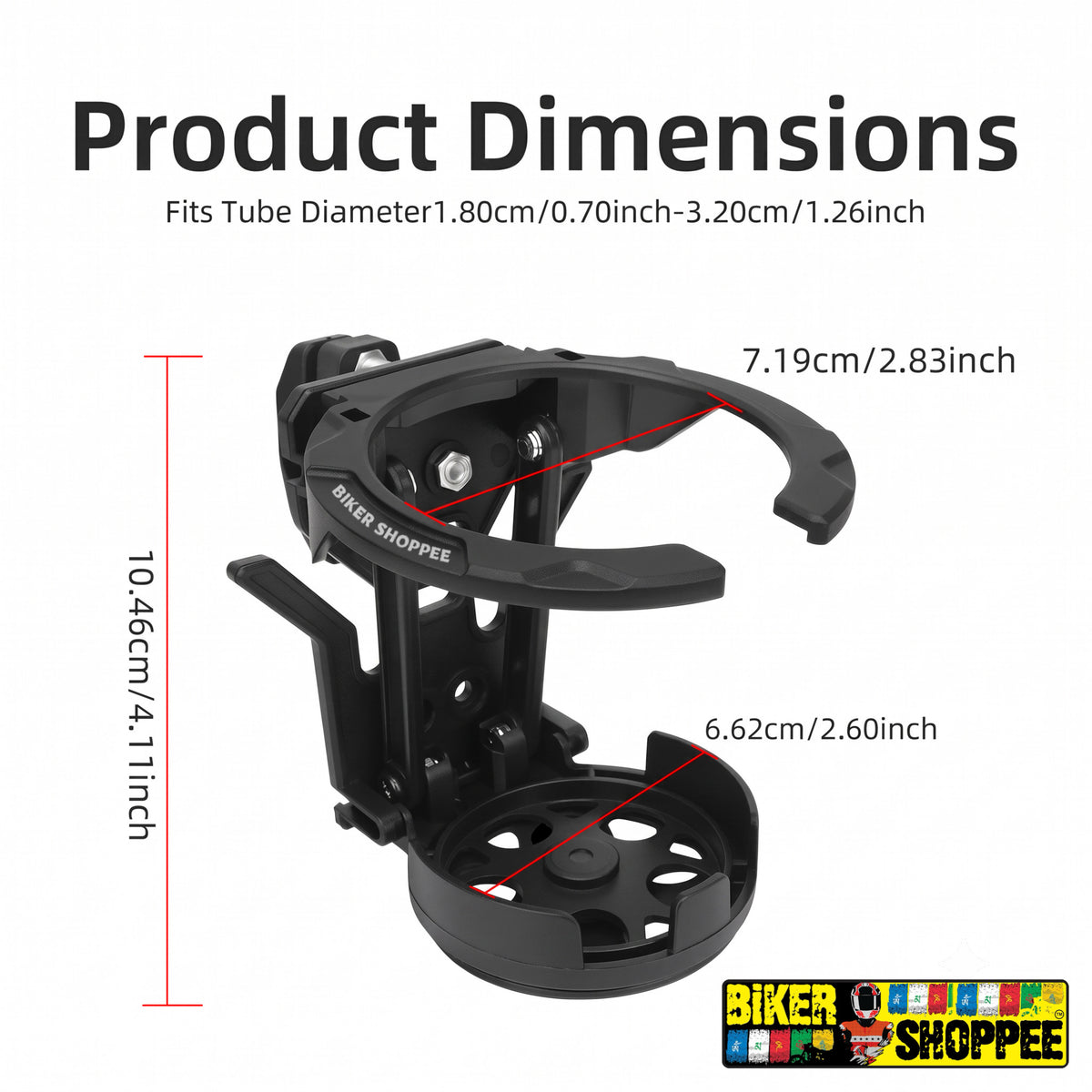UNIVERSAL SPINNER MOTORCYCLE BOTTLE HOLDER PVC FOLDABLE | BIKER SHOPPEE