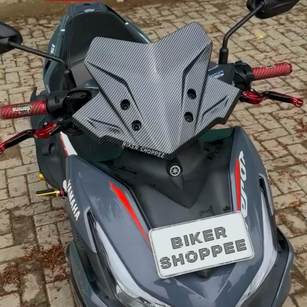 AEROX 155 CARBON FLY VISOR