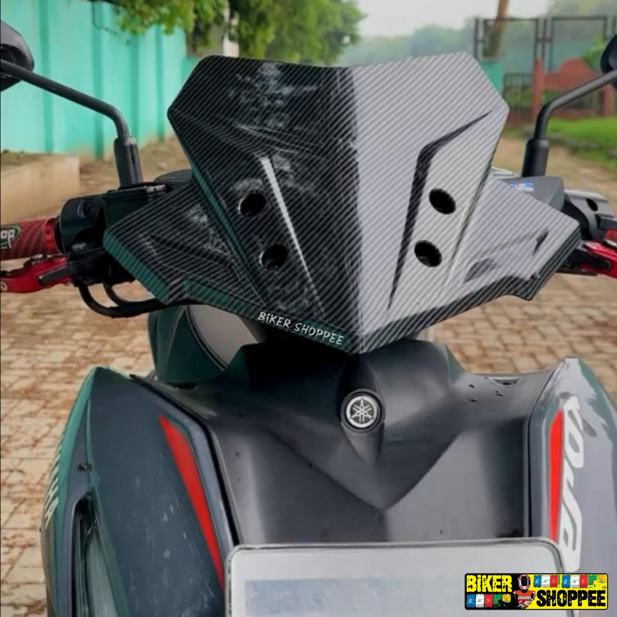 AEROX 155 CARBON FLY VISOR