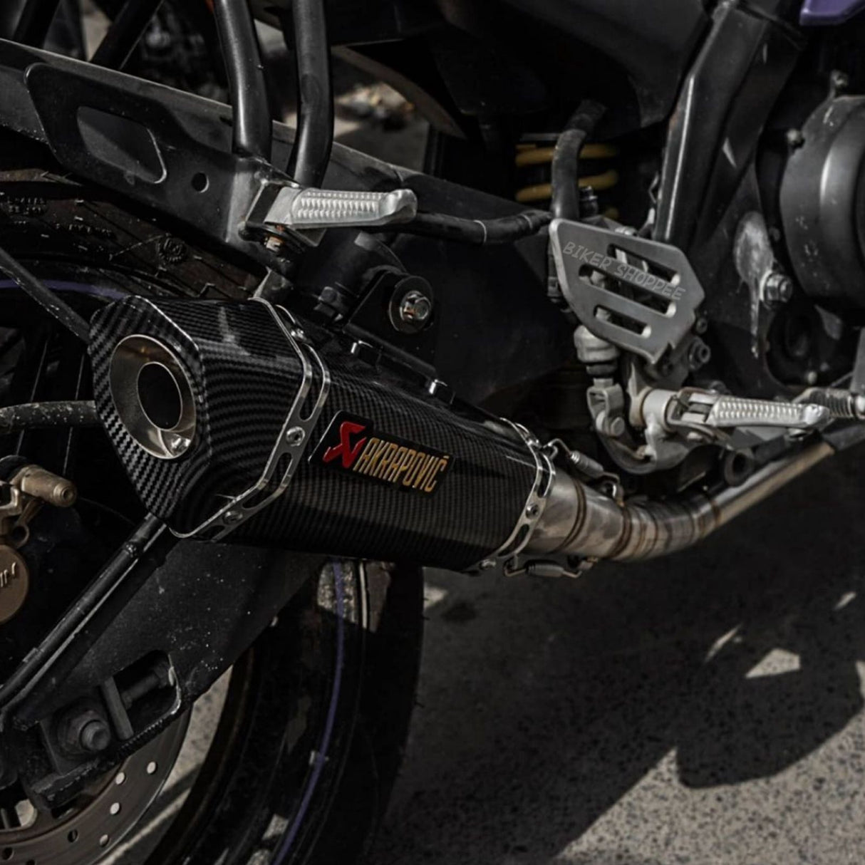 AKRAPOVIC CARBON TIP EXHAUST CARBON