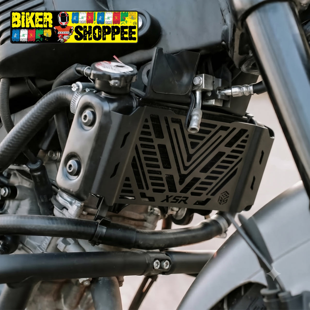YAMAHA XSR 155 RADIATOR GUARD | BIKER SHOPPEE