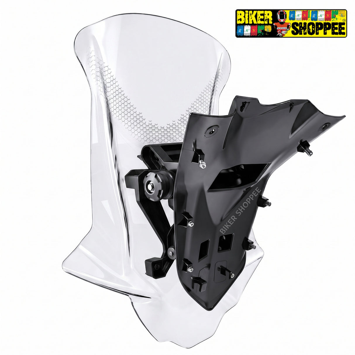 YAMAHA AEROX 155 TOURING VISOR TRANSPARENT | BIKER SHOPPEE