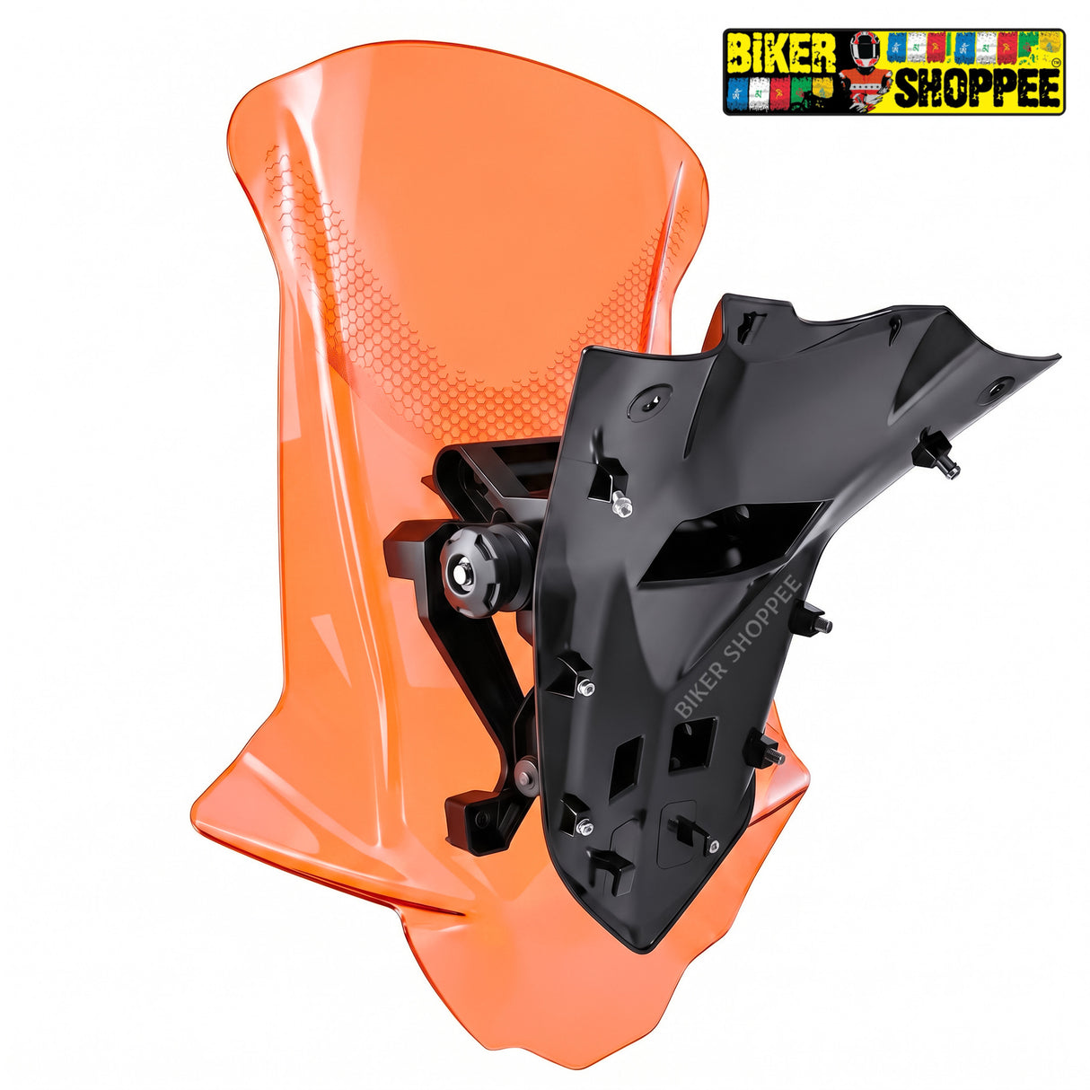 YAMAHA AEROX 155 TOURING VISOR ORANGE | BIKER SHOPPEE
