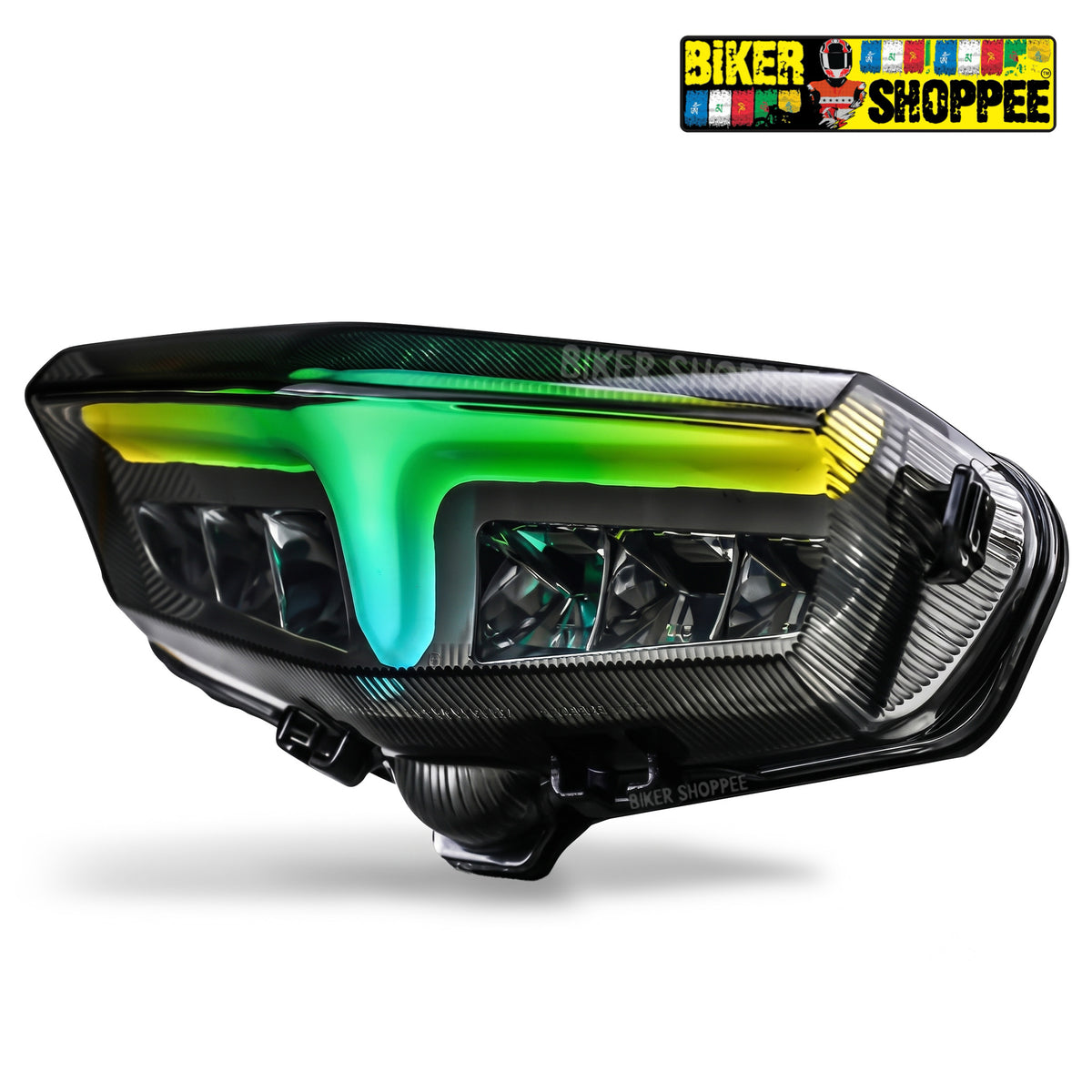 YAMAHA MT15 RGB INTEGRATED LED TAIL LIGHT WITH APP CONTROL | BIKER SHOPPEE