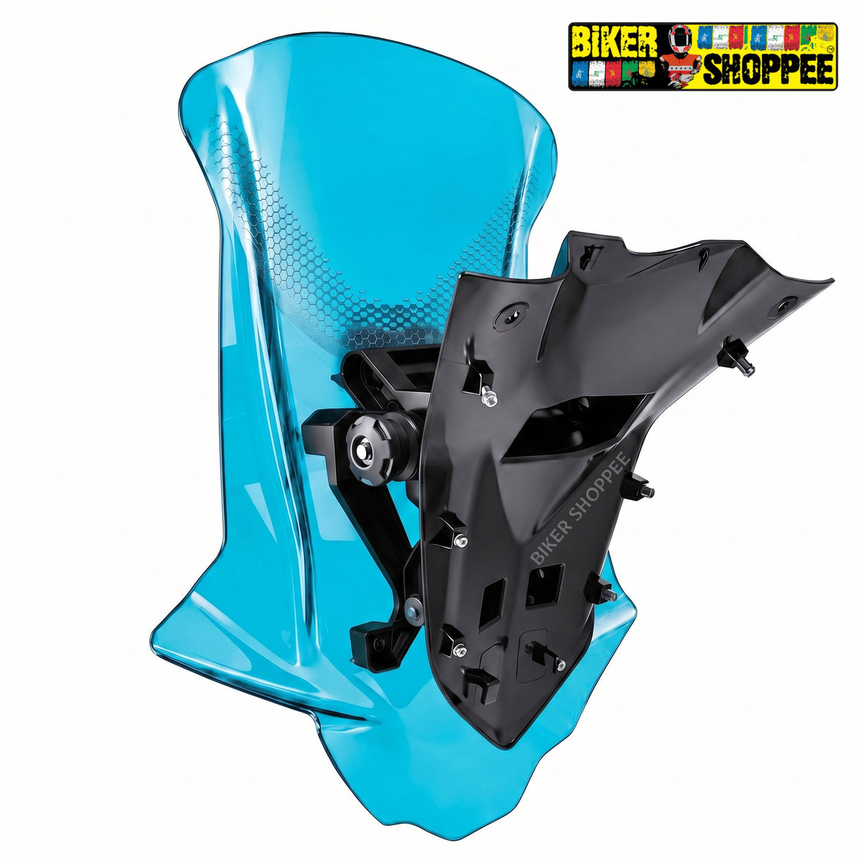 YAMAHA AEROX 155 TOURING VISOR BLUE | BIKER SHOPPEE
