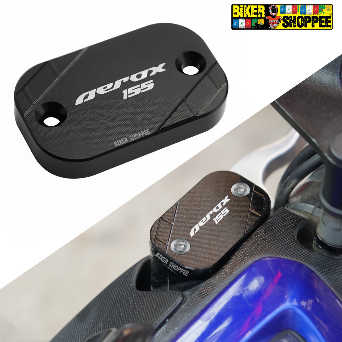 AEROX 155 FRONT BRAKE FLUID RESERVOIR CAP – BiKER SHOPPEE