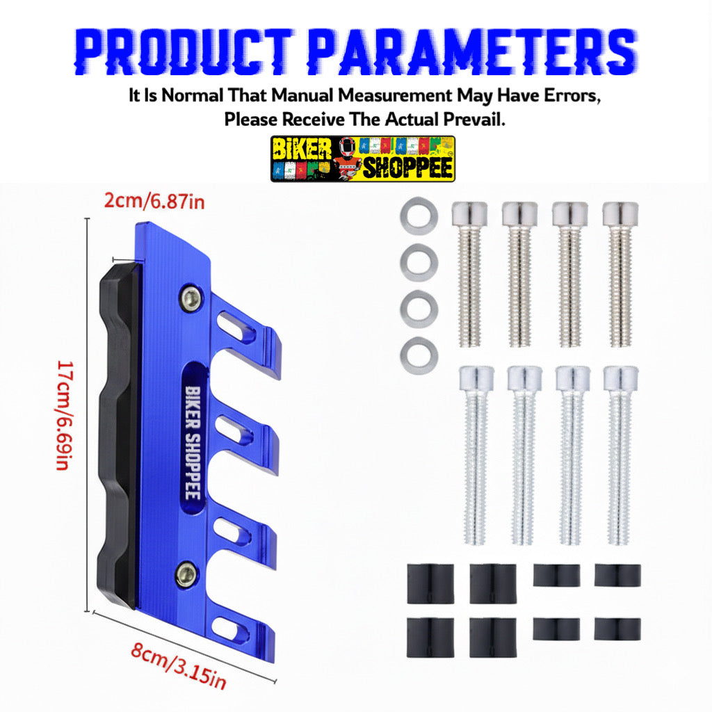 PREMIUM CNC FRONT FENDER SLIDER SHOCKER PROTECTOR GUARD