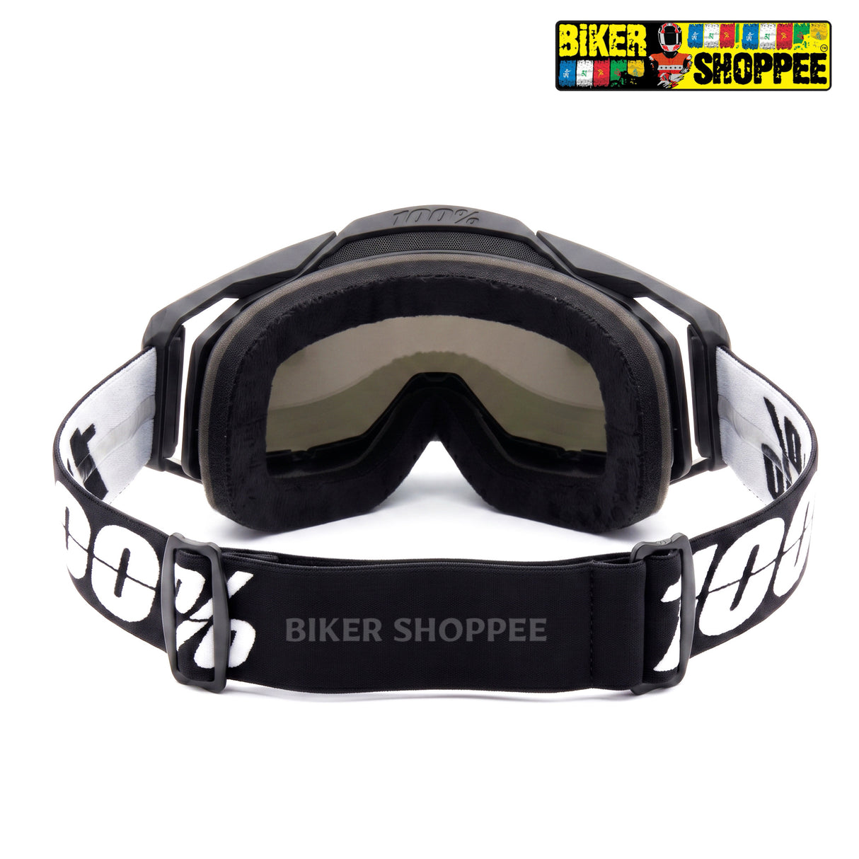 100% ARMEGA MX GOGGLE HIPER GOLD MIRROR LENS | BIKER SHOPPEE