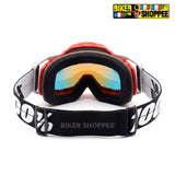 100% ARMEGA MX GOGGLE HIPER GOLD MIRROR LENS | BIKER SHOPPEE