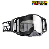 100% ARMEGA MX GOGGLE HIPER GOLD MIRROR LENS | BIKER SHOPPEE