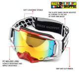 100% ARMEGA MX GOGGLE HIPER GOLD MIRROR LENS | BIKER SHOPPEE