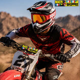 100% THE RACECRAFT MOTOCROSS MX GOGGLES | BIKER SHOPPEE