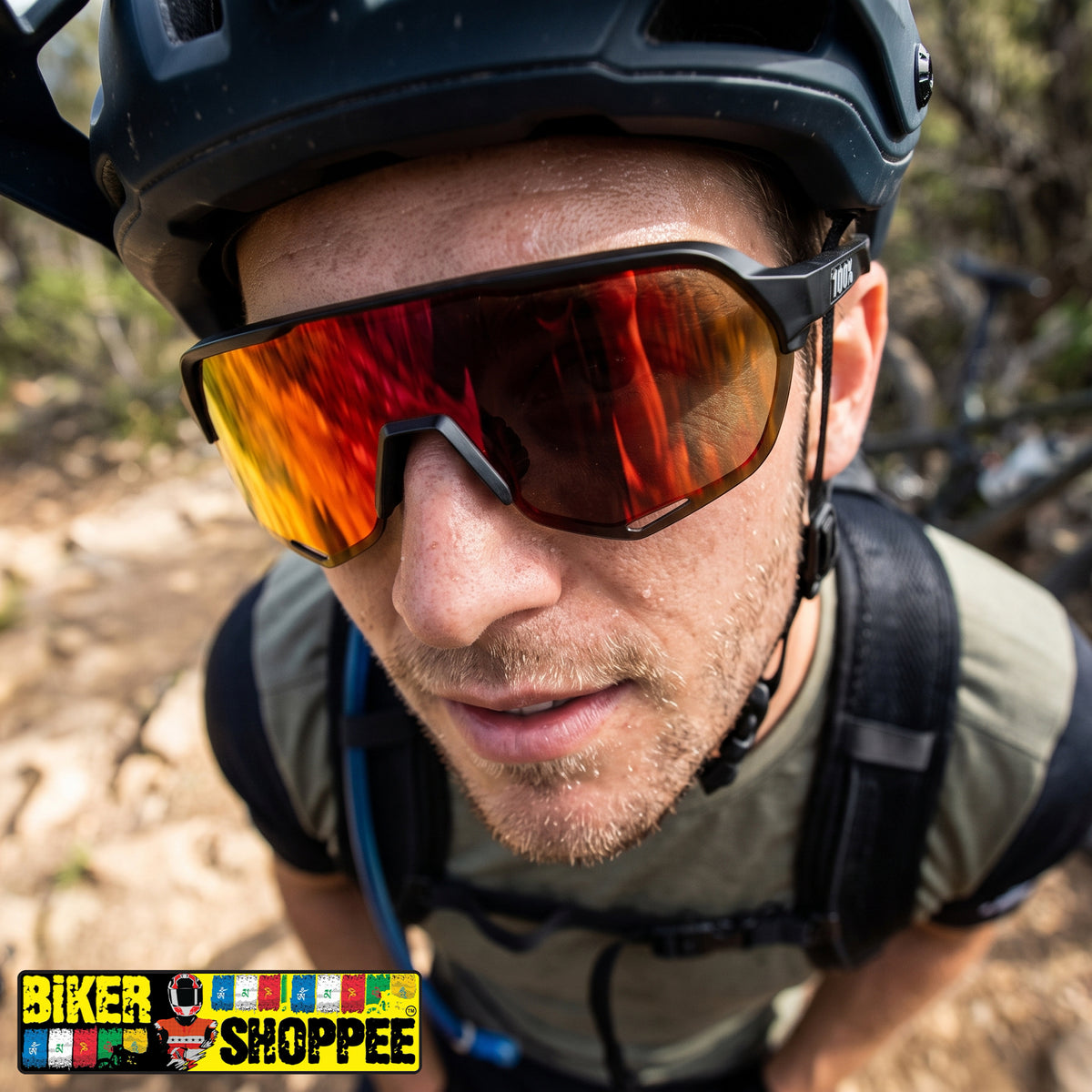 100% S3 SPEEDCRAFT PREMIUM SPORTS PERFORMANCE RIDING SUNGLASSES | BIKER SHOPPEE
