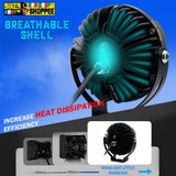 LITTLE MONSTER VK70 PRO THUNDER SEVEN LED FOG LIGHT WITH WIREHARNESS AND SWITCH