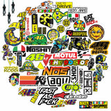 UV VINYL MOTO STICKER SHEET