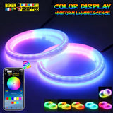 RGB 70MM ILLUSION ANGEL EYE RING LIGHT KIT KTM RC | BIKER SHOPPEE