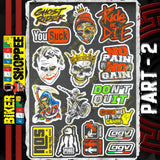 UV VINYL MOTO STICKER SHEET