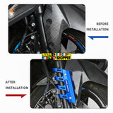 PREMIUM CNC FRONT FENDER SLIDER SHOCKER PROTECTOR GUARD