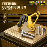 UNIVERSAL CNC BRAKE CALIPER PROTECTOR GOLDEN | BIKER SHOPPEE